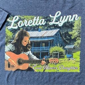 Loretta Lynn T Shirt Size XXL Country Music Singer Unisex Coal Miner’s Daughter